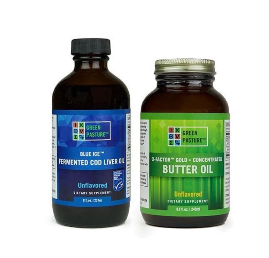 Green Pasture Liquid Bundle (Fermented Cod Oil & Butter Oil)